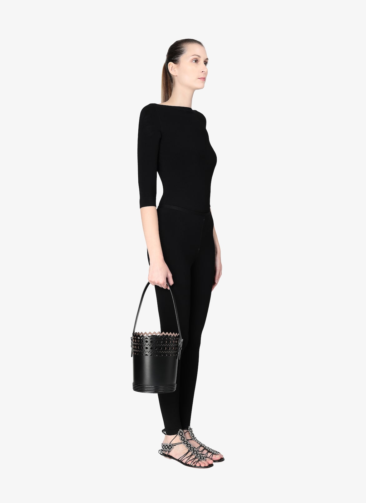 Handbags ALAÏA BLACK HANDBAGS